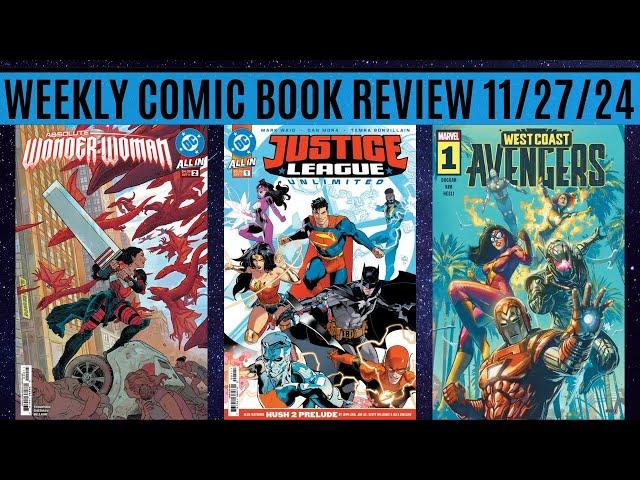 Weekly Comic Book Review 11/27/24