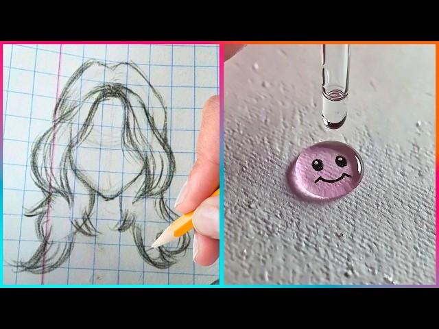 Easy Art TIPS & HACKS That Work Extremely Well ▶ 10