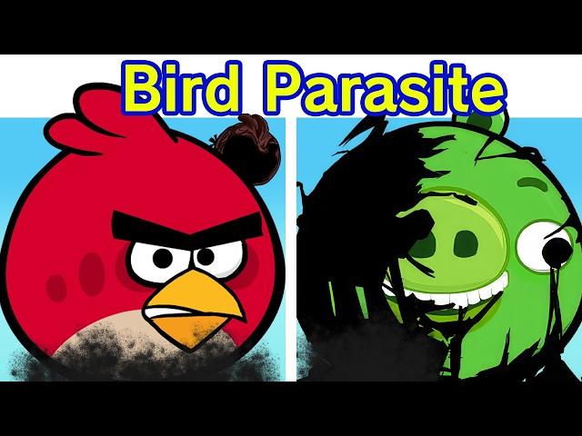 Friday Night Funkin' VS Angry Birds Parasite | Musta Parvi (FNF Mod)