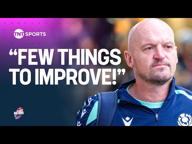 Gregor Townsend reacts after Scotland score eight tries in Autumn Nations demolition of Fiji 