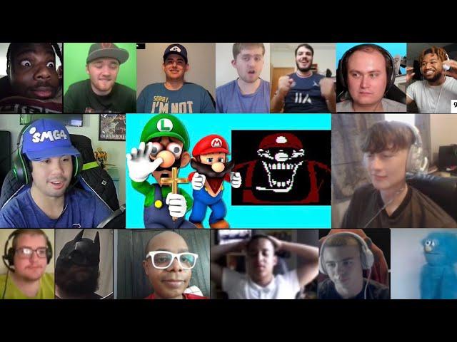 Mario Plays Mario.exe ft. Luigi Reaction Mashup