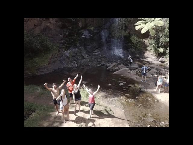 Drone-ando 29, Walking barefoot in New Zealand