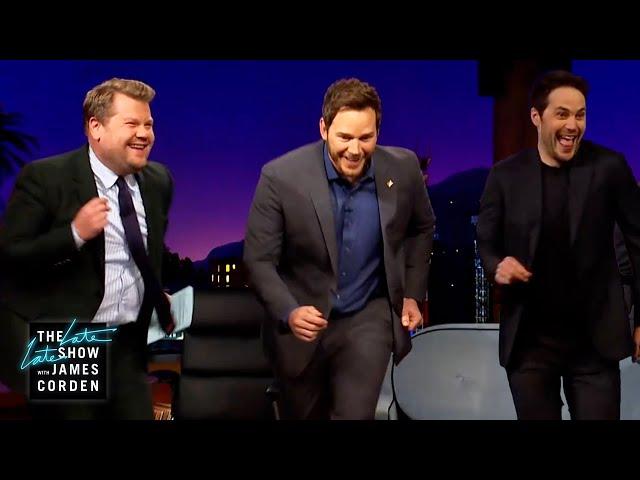 Chris Pratt and Taylor Kitsch Are Dancing Machines