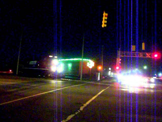 CSXT Q131-15 (7-15-11) Ferromex ES44AC hits Road Surface!!!