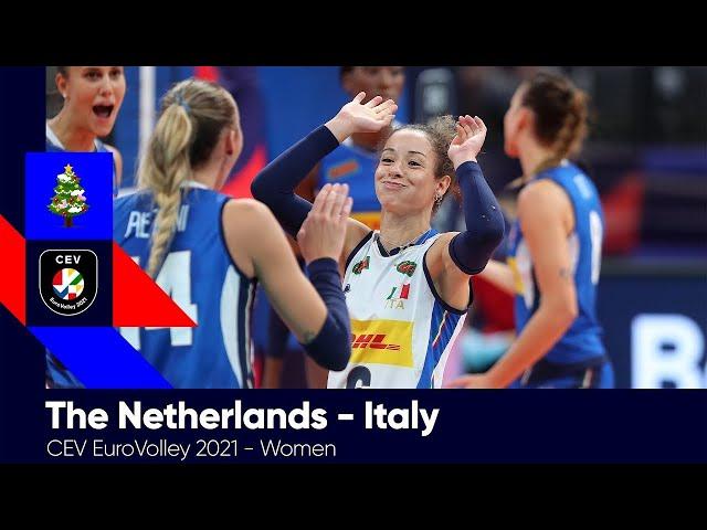 The Netherlands vs Italy I CEV EuroVolley 2021 Women I Holidays Special