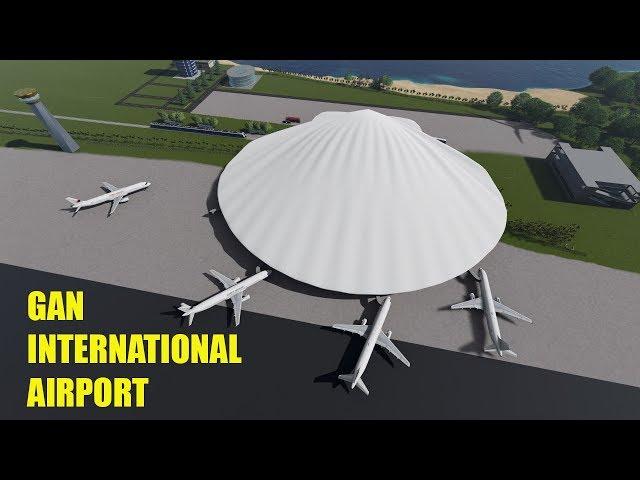 Gan International Airport - Concept by Amdcreation.com