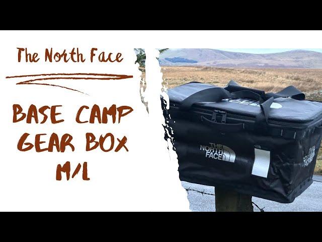 The North Face Base Camp Gear Box (M and L)- not a duffel