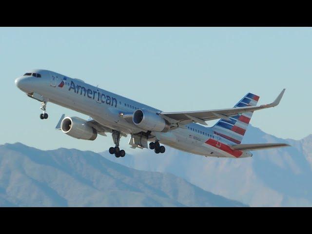 American Airlines Boeing 757-200 [N200UU] takeoff from PHX