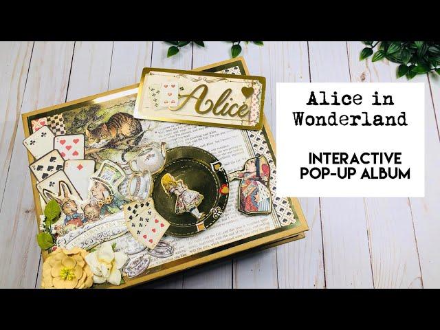 Alice in Wonderland Pop-Up Interactive Album