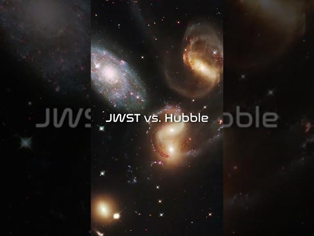 James Webb ve Hubble Teleskopları Arasındaki Çarpıcı Fark!