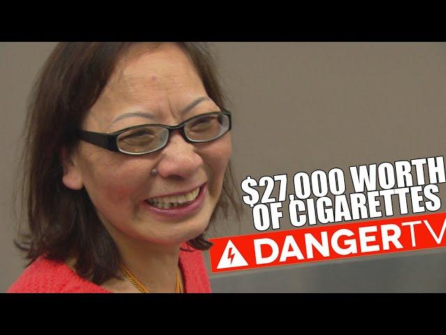 27000 dollars worth of cigarettes - Border Security Australia