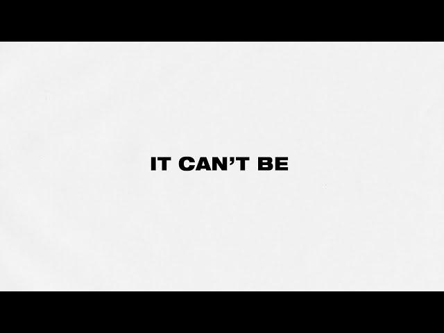 Jack Harlow - It Can't Be [Official Lyric Video]