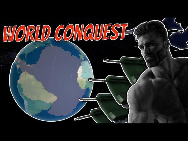 I did a WORLD CONQUEST AS ANTARCTICA - Rise of Nations