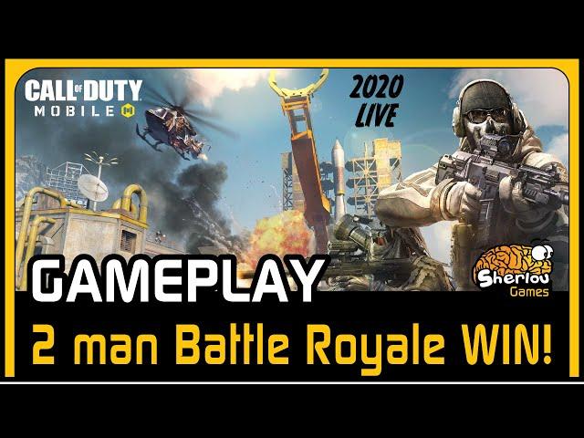 Call of Duty Mobile Live gameplay: 2 man Battle Royale WIN! (2020)