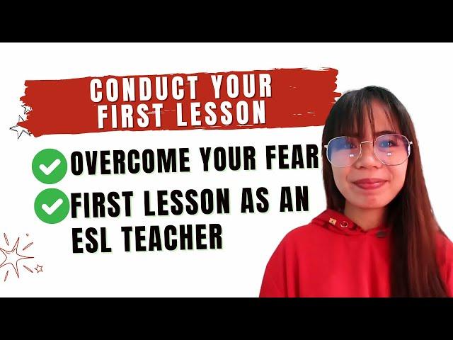 Teaching your first lesson: Tips for new ESL Tutors