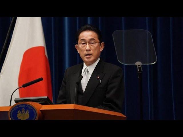 Japan's new Prime Minister Fumio Kishida takes office