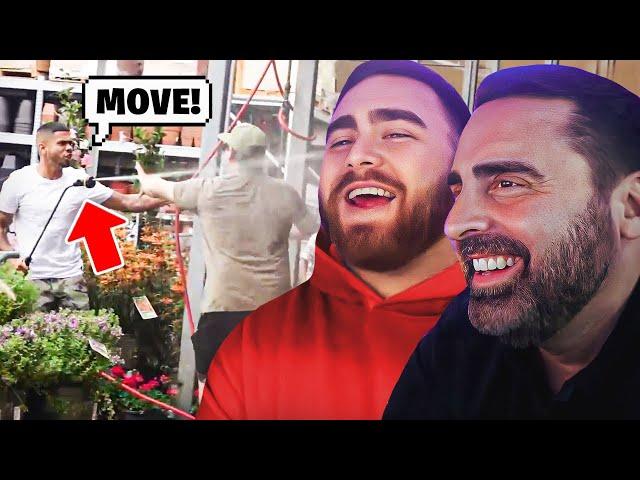 LosPollosTV & His Dad Couldn't Stop Laughing Reacting To Funniest Prank Videos (myhouseisdirty)