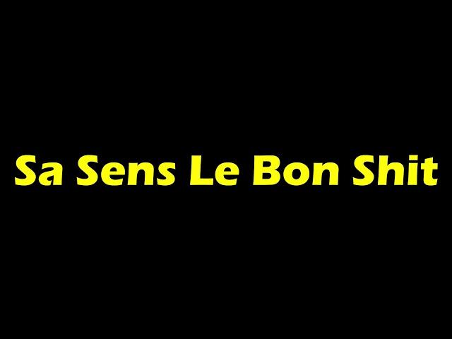 Sa Sens Le Bon Shit - Mc K-Lyrik, MicSlave