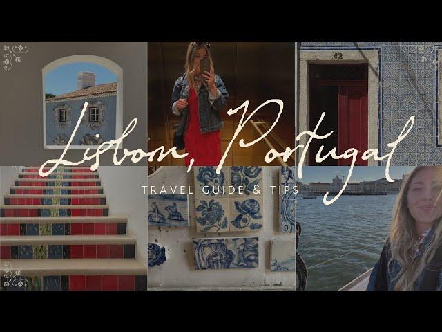 Lisbon Portugal Travel VLOG | Travel Guide & Tips for Design Lovers