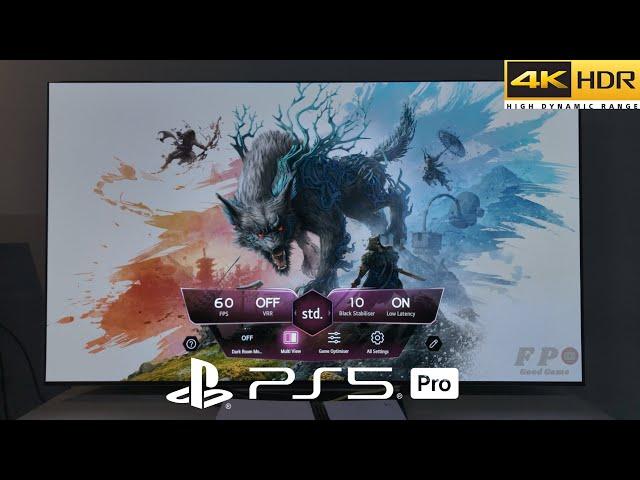 Wild Hearts PS5 Pro Gameplay With LG Oled TV 4K HDR (Graphical Priority 60FPS Test)