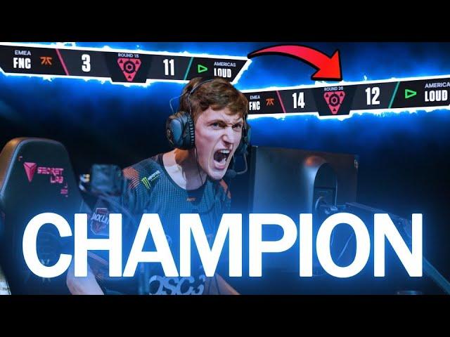 This was the GREATEST COMEBACK in VCT History... - Pro VALORANT Breakdown | FNATIC vs. LOUD