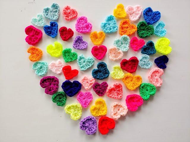 How To Crochet A Small Heart