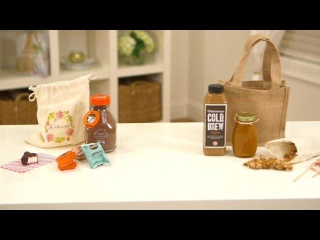 Cozy Welcome Bags | Style Me Pretty