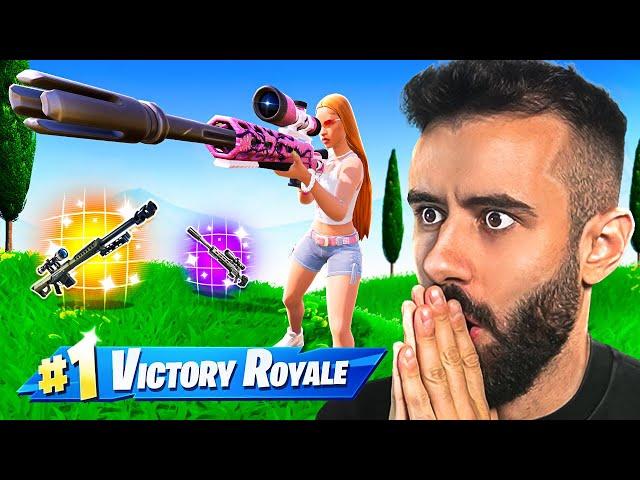 Το Μόνο SNIPER Challenge στο Fortnite! (Ξανά)