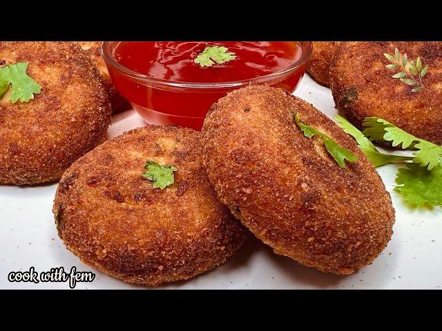  CHICKEN MALAI CUTLET  Chicken Cutlet Recipe - Easy & Best Cutlet Recipe-Storable RAMADHAN Snack