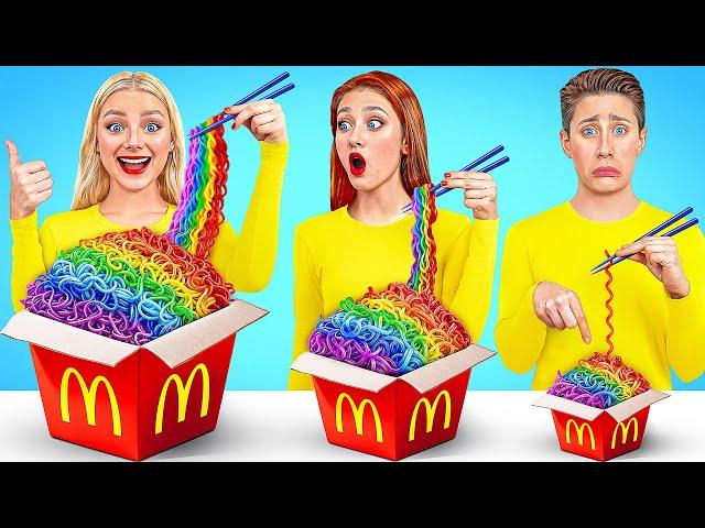 Big, Medium and Small Plate Challenge | Funny Challenges by Multi DO Joy