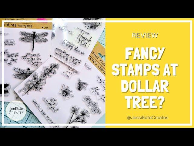 An Honest and Thorough Review of Dollar Tree Clear Stamps