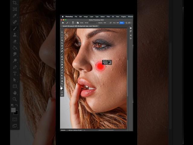 Easy and Quick Way to Retouch Skin in Photoshop