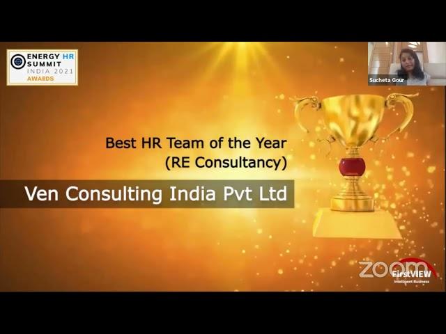 SolarQuarter|Best HR Team of the Year | VEN CONSULTING INDIA PVT LTD