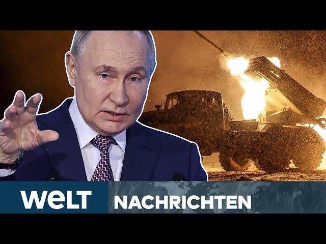 KRIEG IN UKRAINE: Russland lehnt Waffenruhe ab - EU rüstet wegen Trump und Putin auf | WELT STREAM