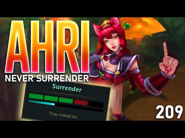 TRYHARDING FOR LP! AHRI CHARM BUFF | Nemesis