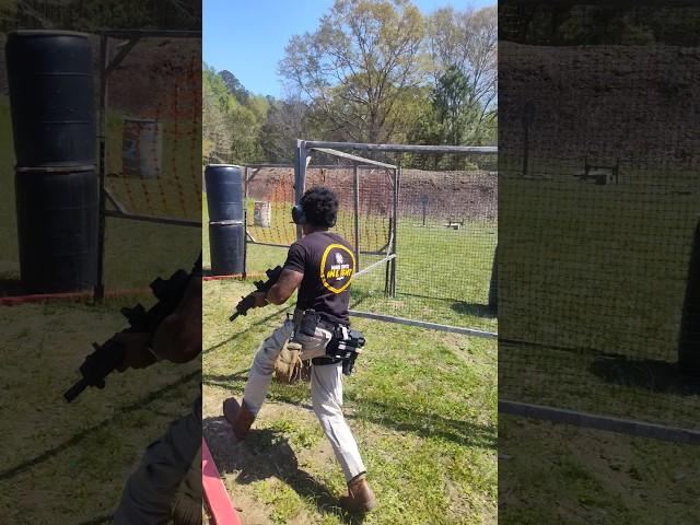 Think you could do this drill faster than me? #viralvideos #shorts#gunrange #education #blackrambo