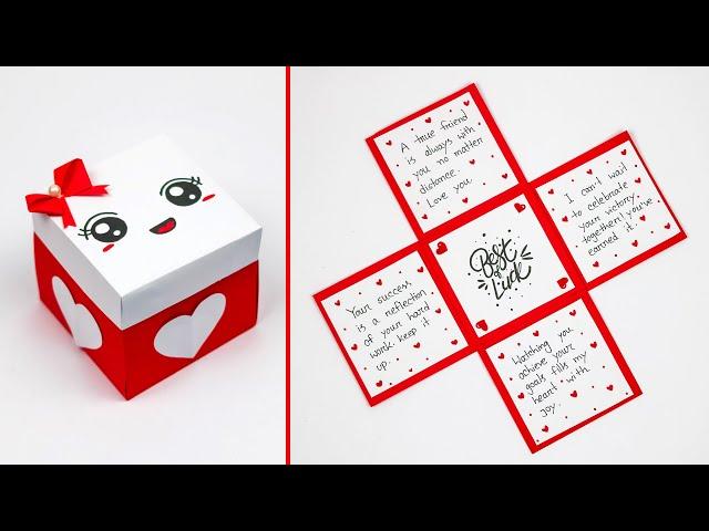 Best friend card ideas easy - How to make a beautiful gift box