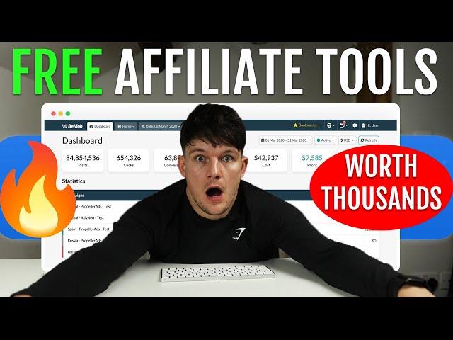 10 FREE But Awesome Affiliate Marketing Tools & Softwares!