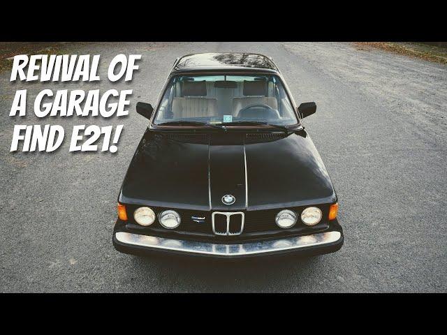 Big Updates to Taylor's E21 1983 BMW 320i: Reviving After 30 Years Parked in a Garage!