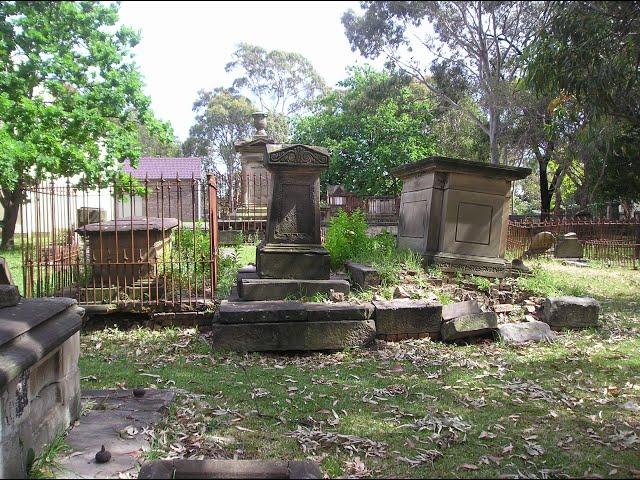 The Victorian Graveyard at St Peters Church, Cooks River