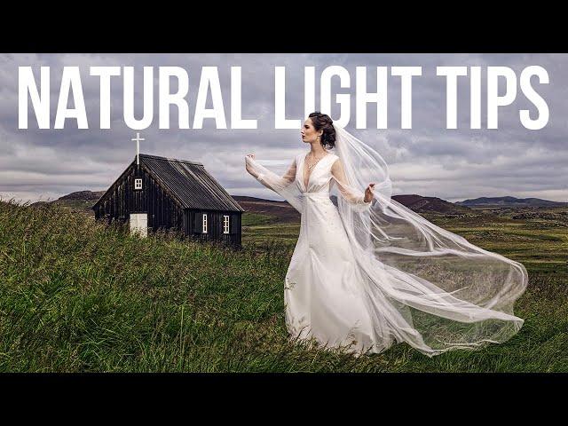 Wedding Photography Tips: How to Create Natural Light Bridal Portraits