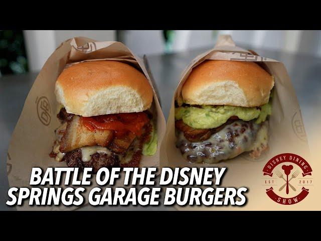 The Best Disney Springs Garage Burger? Orange vs. Lime