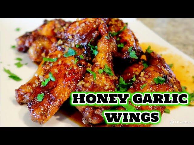 Honey Garlic Chicken Wings | Easy Chicken Wings Recipes