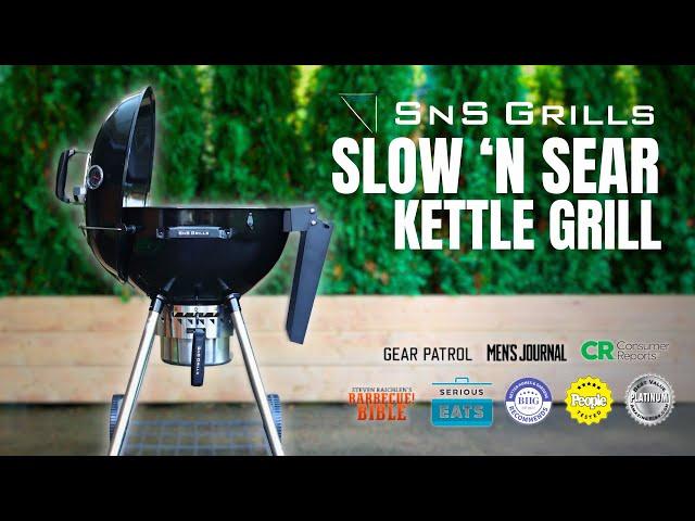 Slow 'N Sear Kettle Grill by SNS Grills - Best Charcoal Grill