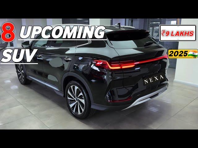 2025 NEW 8 UPCOMING SUV's IN NEXT 3 MONTHS || 8 UPCOMING SUV 2025 ||