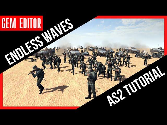 Endless waves: Men of War Assault Squad 2 GEM Editor Tutorial