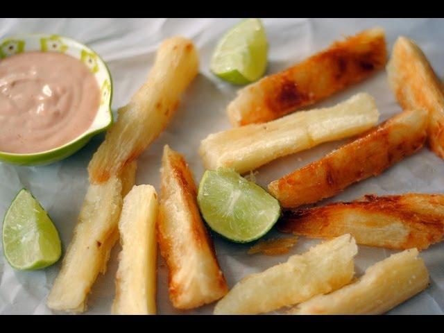 FRIED YUCA | How To Make Fried Cassava or Yuca | SyS