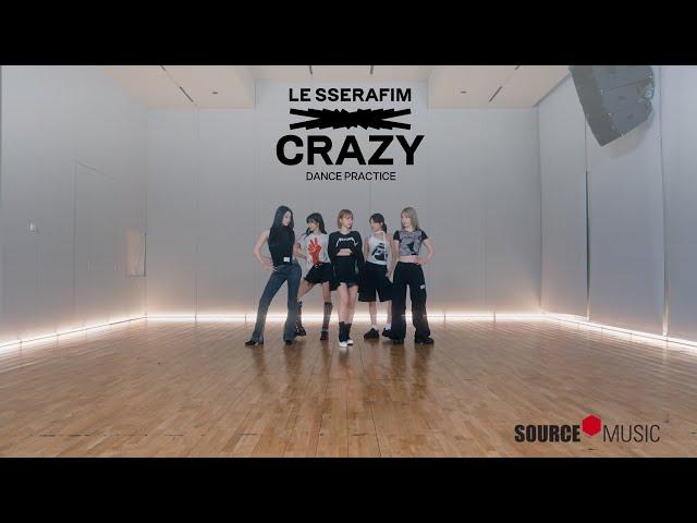 LE SSERAFIM (르세라핌) ‘CRAZY’ Dance Practice (Fix ver.)