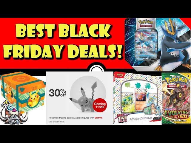 The BEST Pokémon TCG Black Friday Deals! Cheap Pokémon Cards! (Pokemon TCG News)