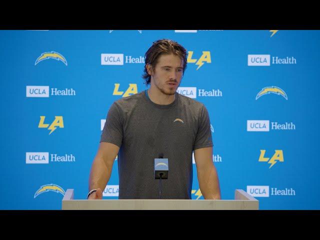 Justin Herbert On Injury Update & Chiefs | LA Chargers